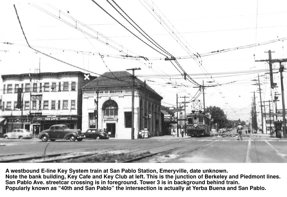 Key_SanPabloSta
40th & San Pablo, Emeryville. A Key train stops at this well known station. <i>Courtesy of John Stashik</i>
