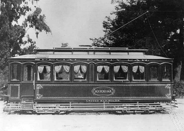 Hermosa
United Railroads of SF "Hermosa". Date/location unknown. <i>Courtesy of John Stashik</i>
