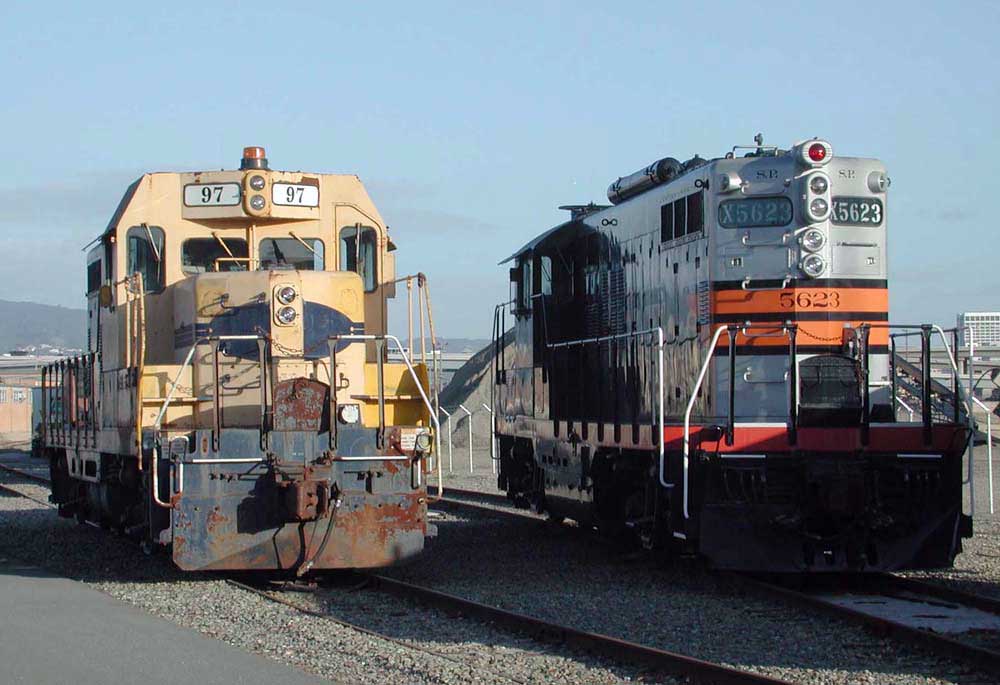 OTR
Oakland Terminal Railway power in February 2001. <i>Courtesy of John Stashik</i>
