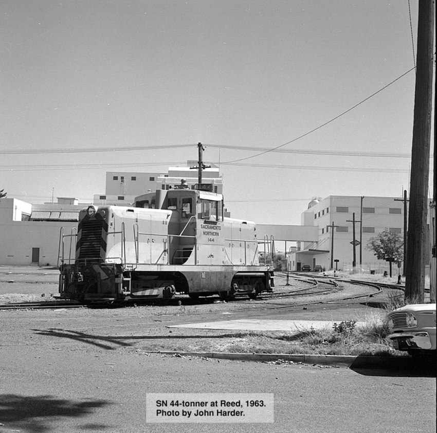 SN 44-tonner at Reed
SN 44-tonner at Reed, 1963. Photo by John Harder. Thanks to Key Route Ken for supplying the image.
