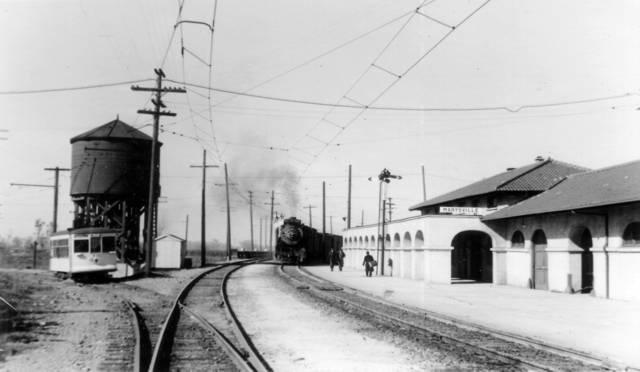 snmarysville2
SN at Marysville depot. Date unknown. <i>J.G. Graham Collection</i>
