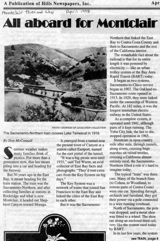 hillsapr98
"Montclair Then and Now". Hills Newspaper April, 1998. Continued missing. Moraga History Center
