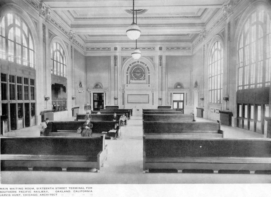 westernarc7_17_3
Western Architect Magazine July 1917 16th St. SP station waiting room.
